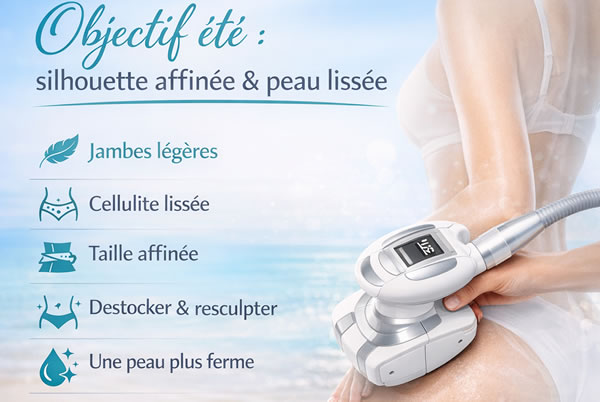Lire la suite à propos de l’article OBJECTIF ÉTÉ : une silhouette affinée & une peau lissée 